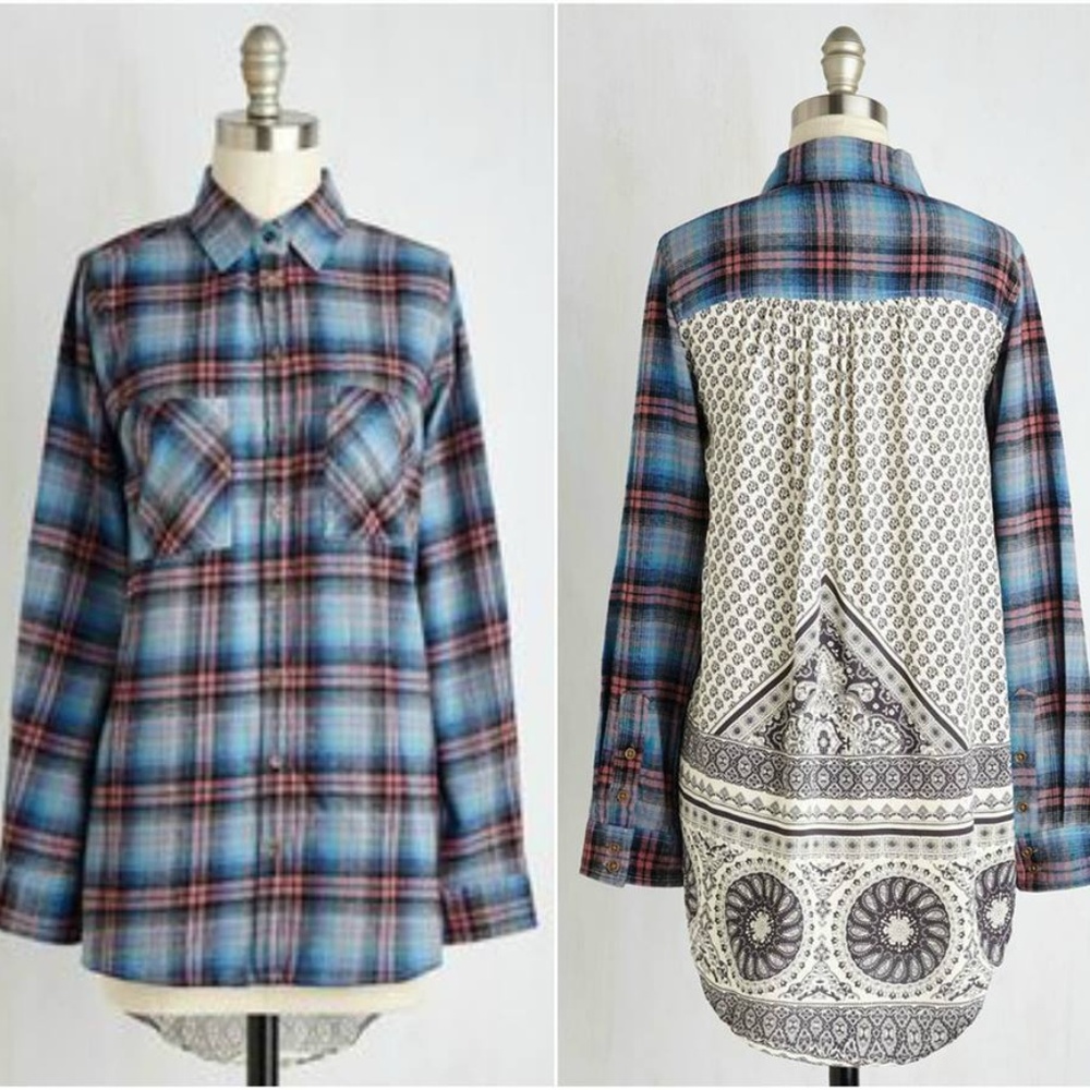 Modcloth An Air Of Unexpected Top